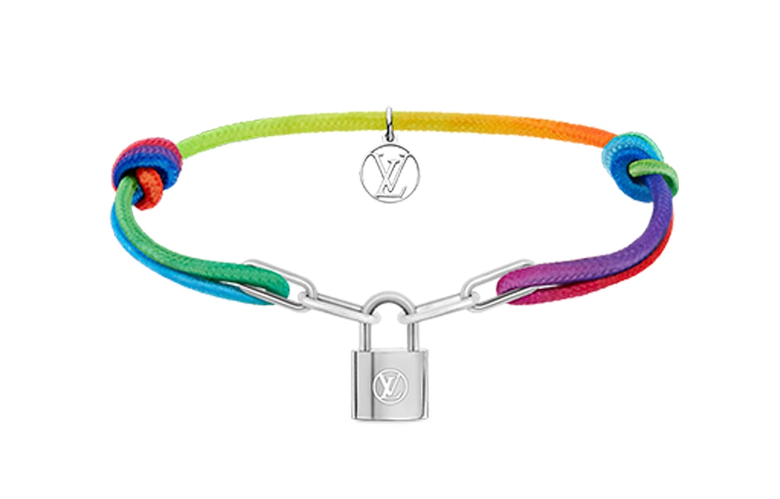 商品[国内直发] Louis Vuitton|休闲时尚潮流 钛合金 手链 男女同款 花色,价格¥5538,第1张图片