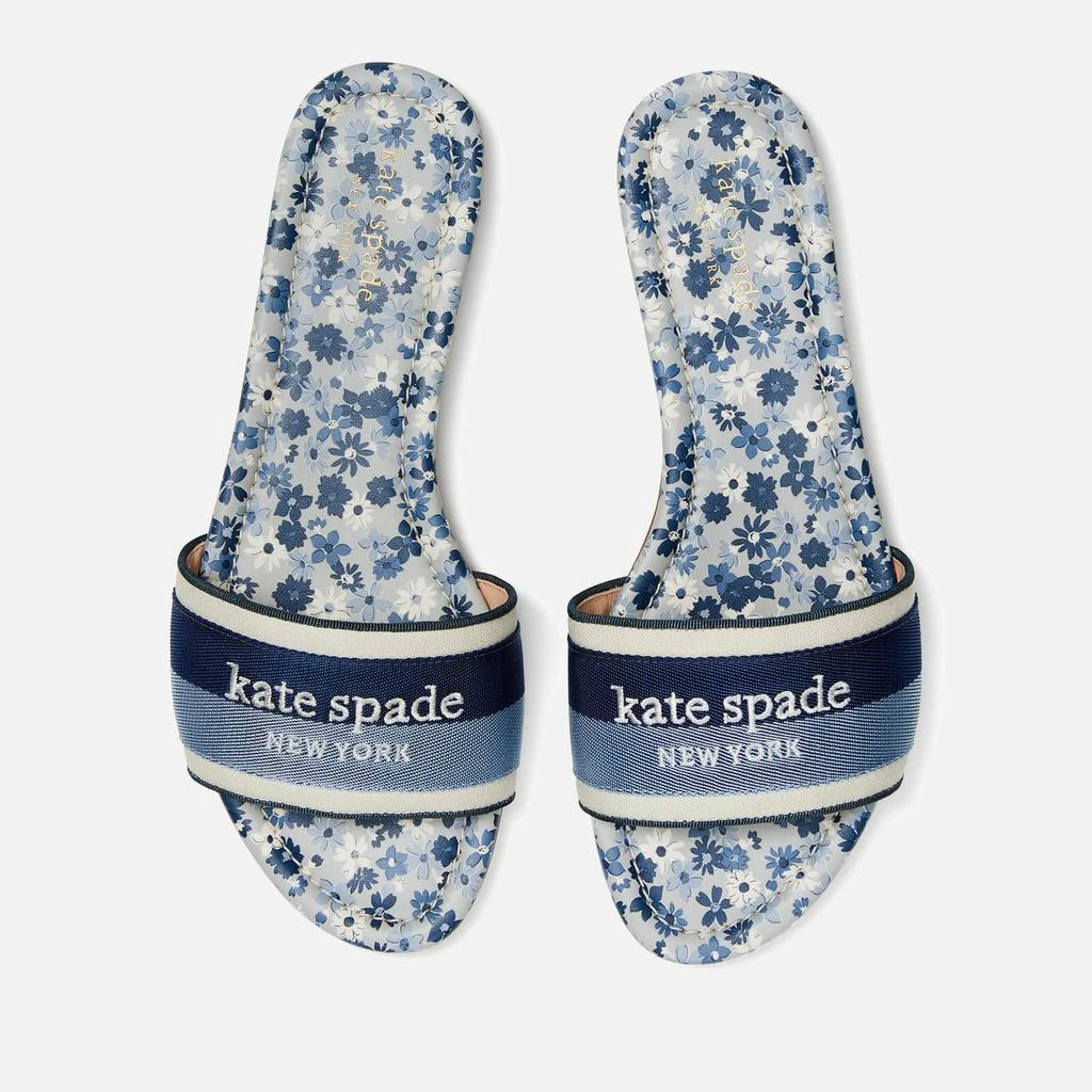 商品Kate Spade|Kate Spade New York Women's Meadow Slide Sandals - Blazer Blue,价格¥897,第3张图片详细描述