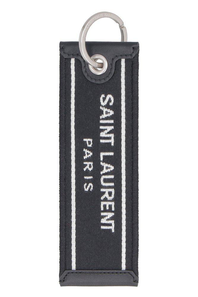 商品Yves Saint Laurent|Saint Laurent Nastro Logo Detailed Keyring,价格¥1292,第1张图片