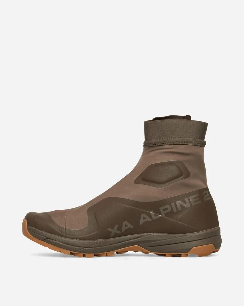 商品Salomon|Pas Normal Studios XA Alpine 2 Advanced Sneakers Brown,价格¥2251,第3张图片详细描述