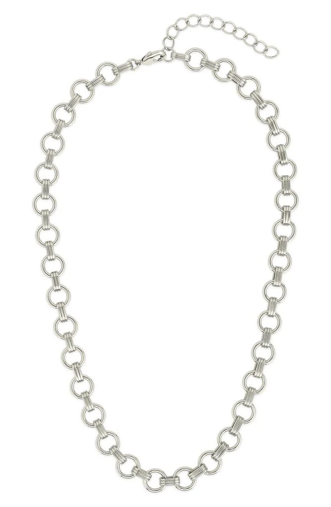 商品Sterling Forever|Rhys Chunky Chain Necklace,价格¥284,第2张图片详细描述