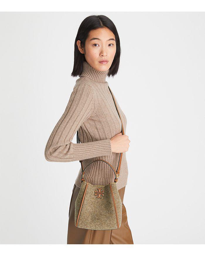 商品Tory Burch|McGraw Small Felt Bucket Bag,价格¥2923,第4张图片详细描述