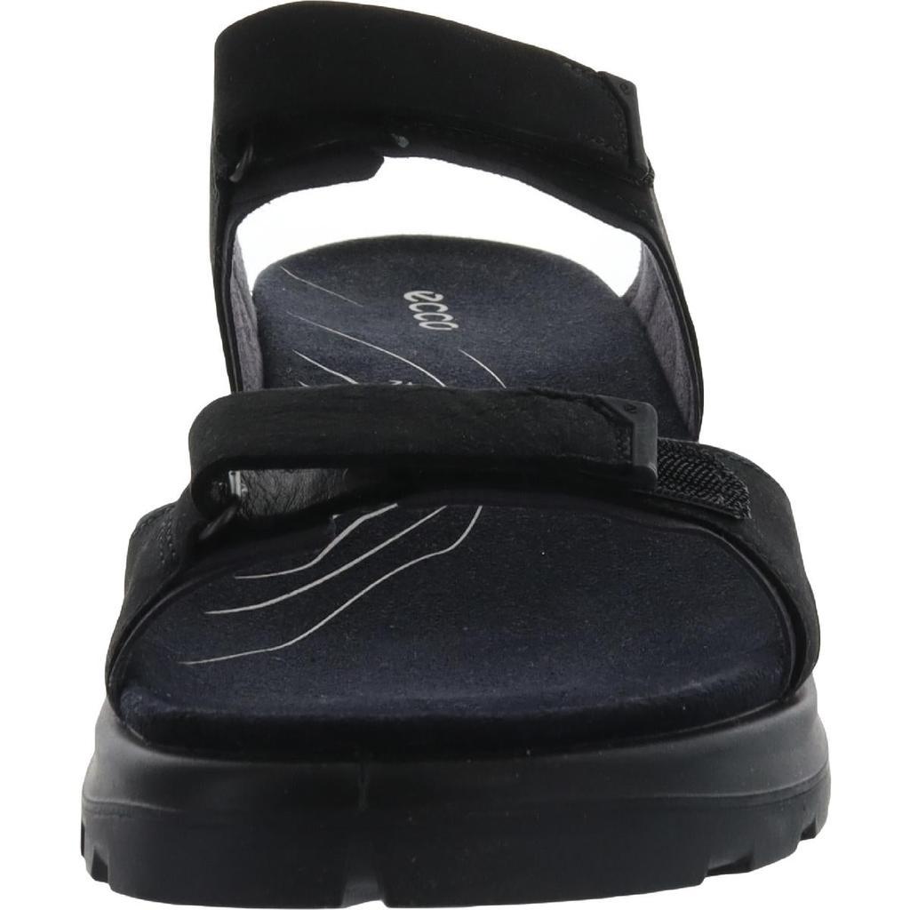 商品ECCO|ECCO Womens Yucatan 2.0 Leather Slip On Wedge Sandals,价格¥324,第5张图片详细描述