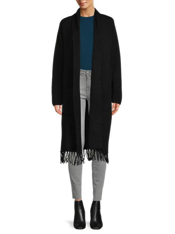 商品Tahari|Shawl Collar Open Front Cardigan,价格¥280,第1张图片