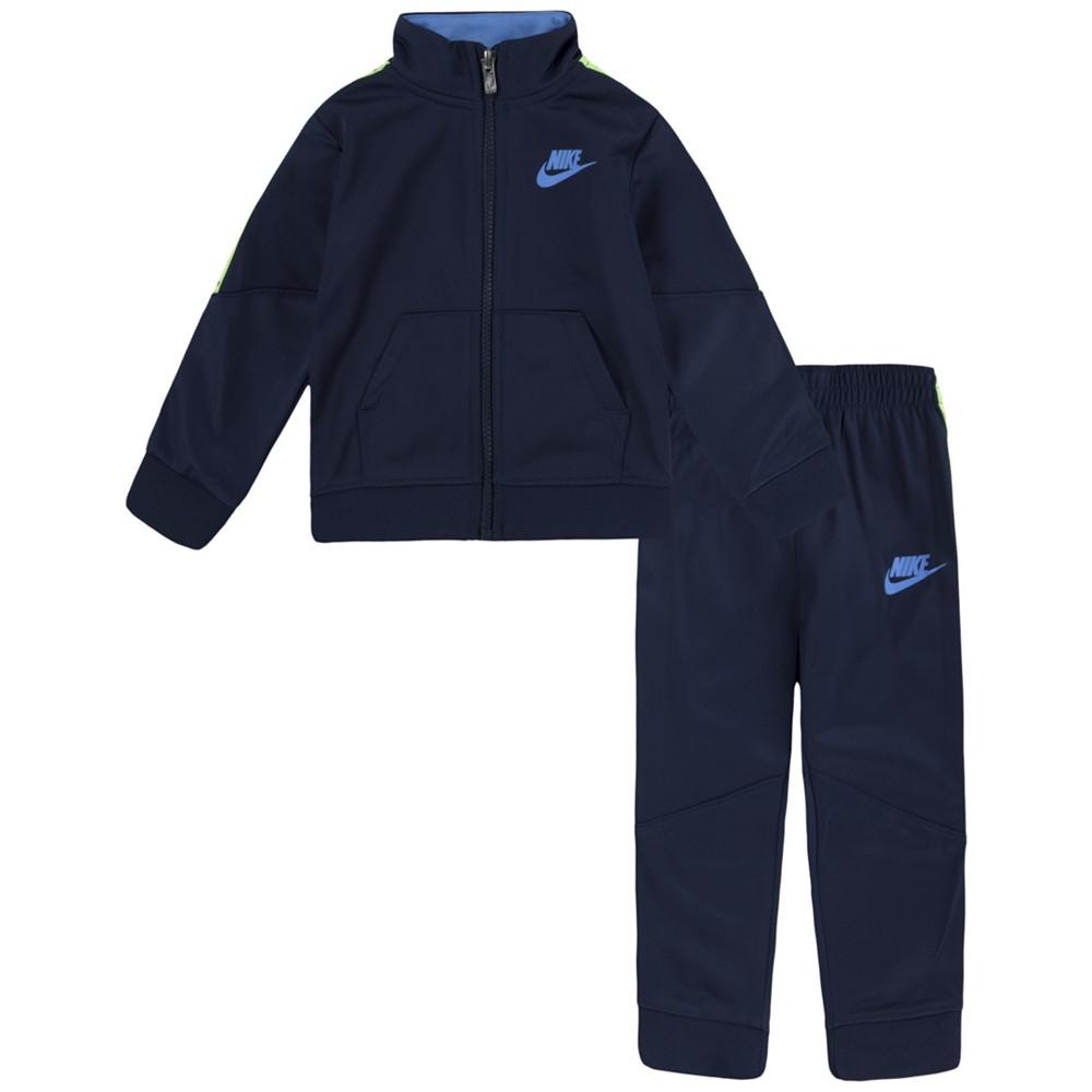 Baby Boys Futura Taping Tricot Jacket and Joggers Set, 2 Piece商品第1张图片规格展示