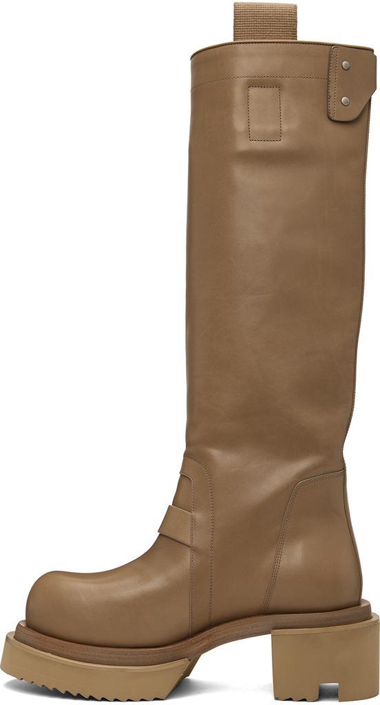 商品Rick Owens|Taupe Pull On Bogun Boots,价格¥9944,第5张图片详细描述