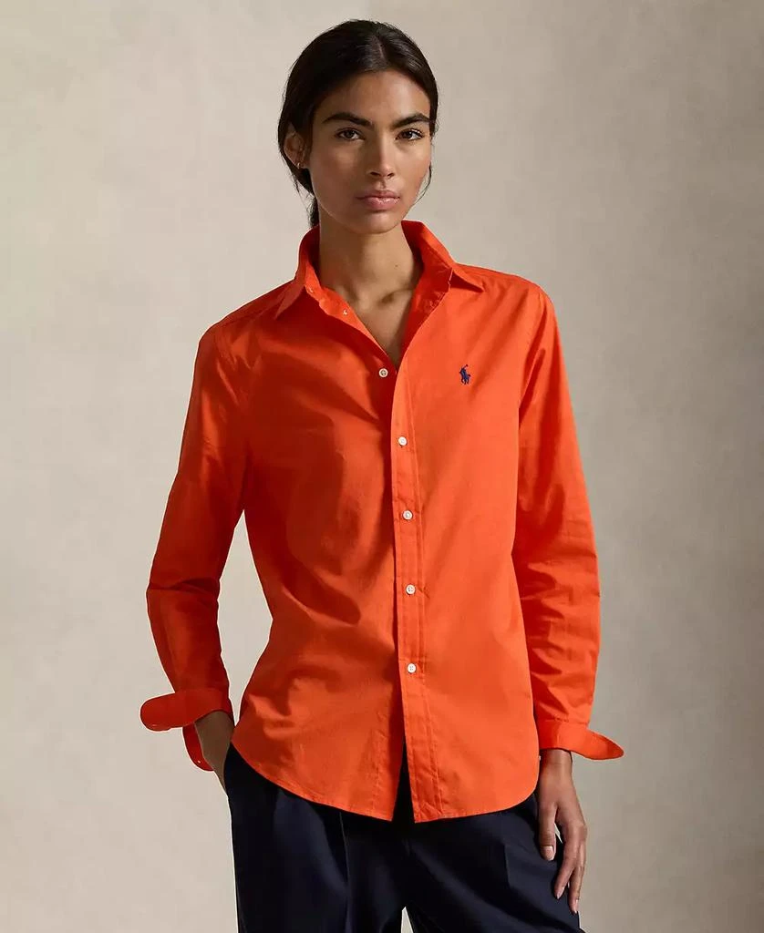 Women's Classic-Fit Cotton Twill Shirt 商品