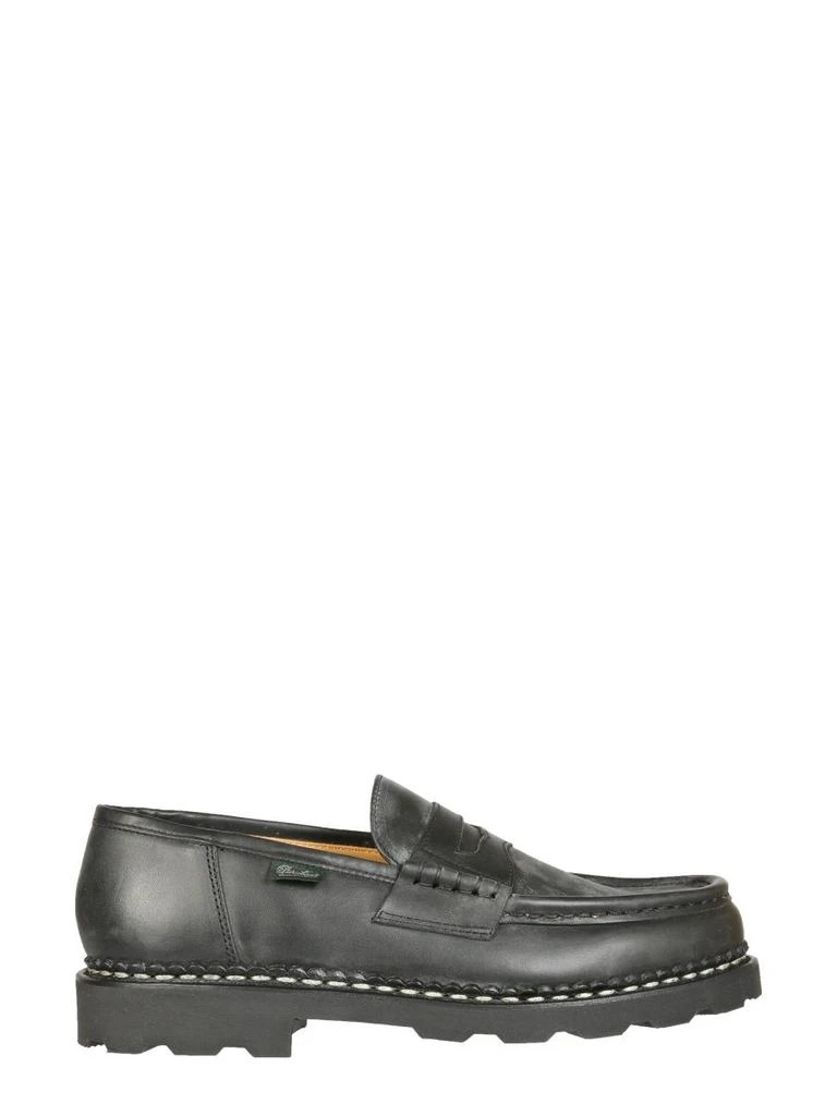 商品Paraboot|Paraboot Men&#39;s  Black Leather Loafers,价格¥3281,第1张图片