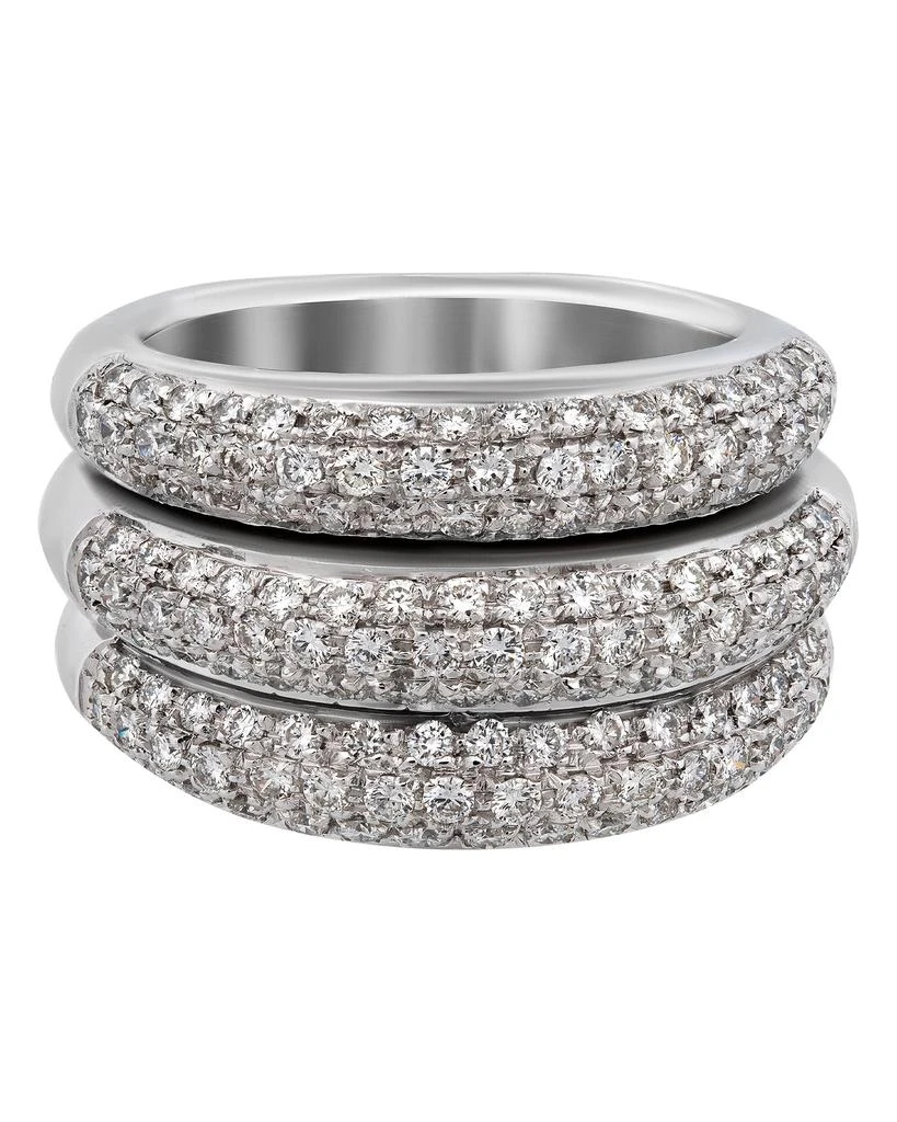 商品Piero Milano|Piero Milano Women's 18K White Gold Ring,价格¥32571,第1张图片