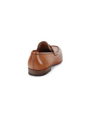 商品Salvatore Ferragamo|​Leather Penny Loafers,价格¥3645,第5张图片详细描述