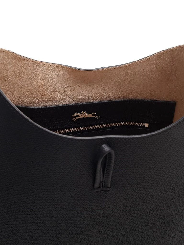 商品Longchamp|Medium Roseau Open Top Shoulder Bag,价格¥2141,第4张图片详细描述