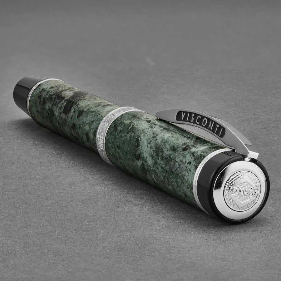 商品Visconti|Visconti 685RL01 'Millionaire' Issoire Green Marble Rollerball Pen,价格¥3356,第2张图片详细描述