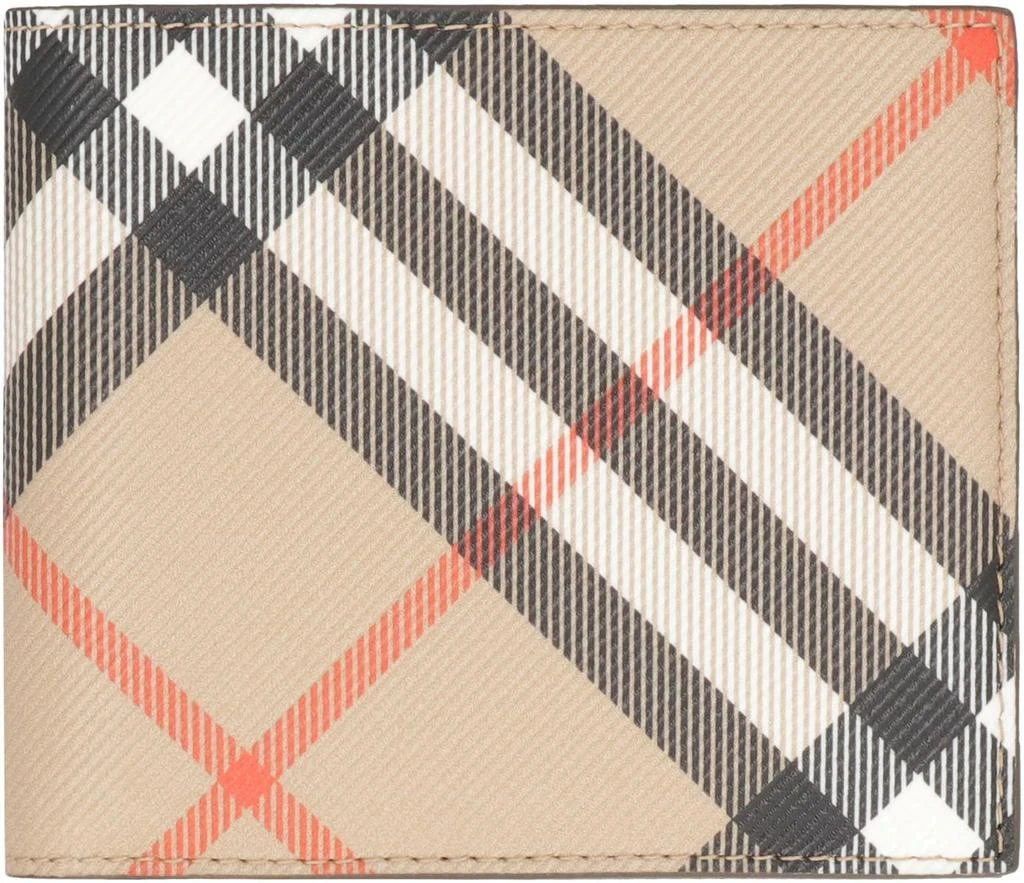 商品Burberry|Burberry Check Print Wallet,价格¥2381,第2张图片详细描述