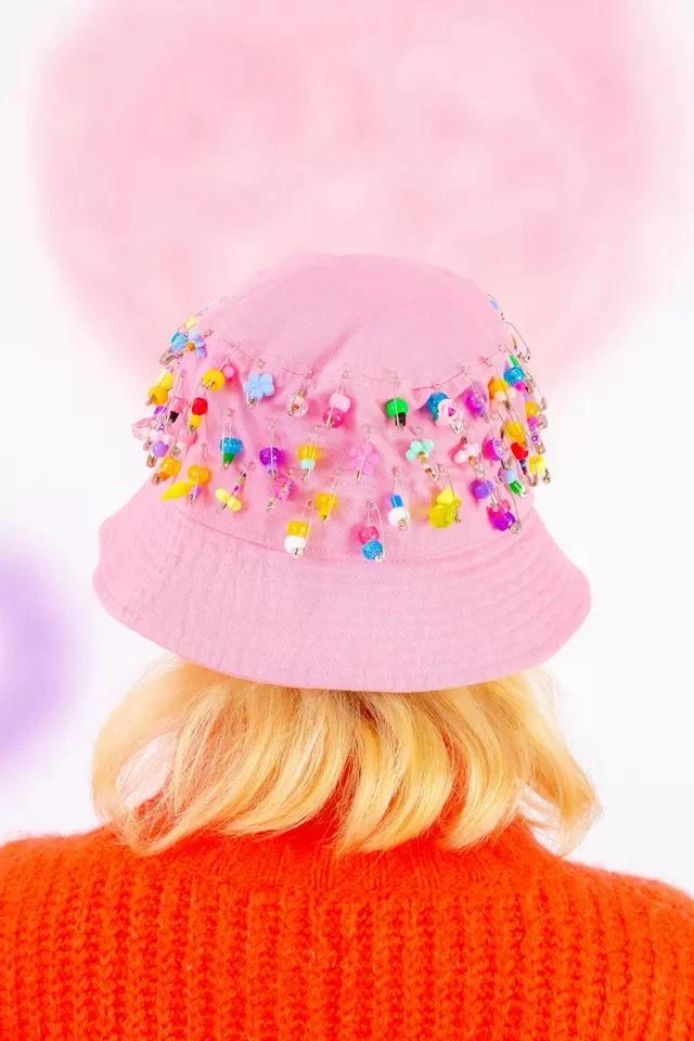 商品Zig Zag Goods LLC|Zig Zag Bead Baby Bucket Hat,价格¥947,第4张图片详细描述