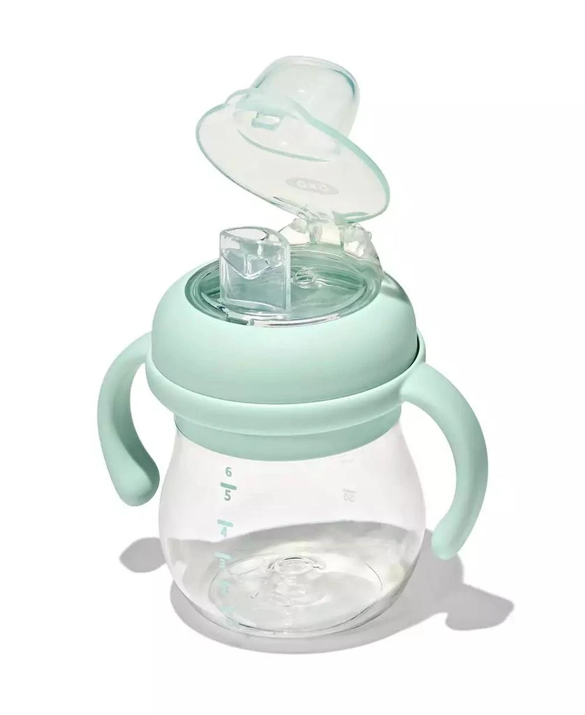 商品OXO|Tot Transitions Soft Spout 6 Oz Sippy Cup with Removable Handles,价格¥90,第3张图片详细描述