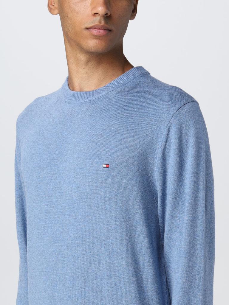 商品Tommy Hilfiger|Tommy Hilfiger pima cotton and cashmere blend sweater,价格¥528-¥791,第5张图片详细描述