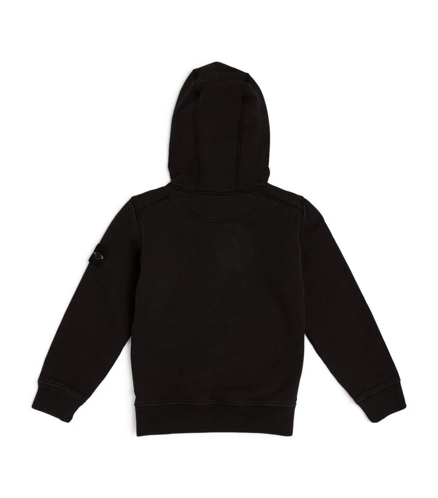 商品Stone Island Junior|Cotton Compass-Patch Hoodie (4-14 Years),价格¥1272,第2张图片详细描述