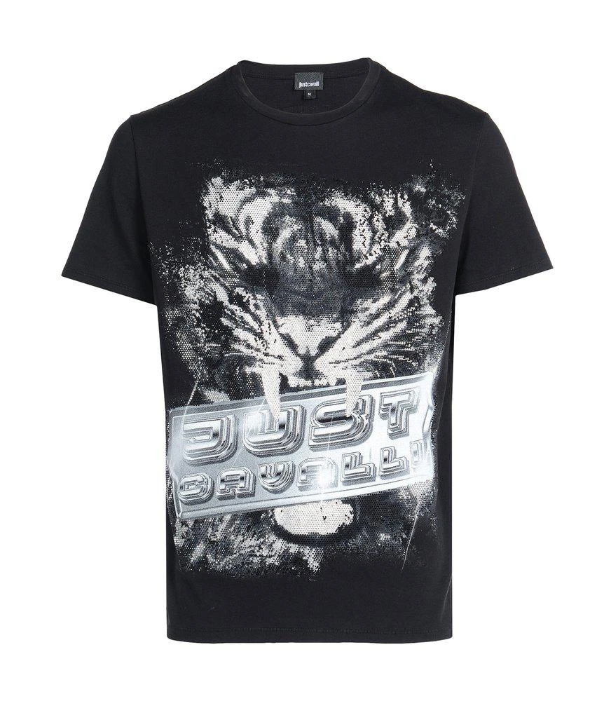 商品Just Cavalli|Just Cavalli Graphic Printed Crewneck T-Shirt,价格¥1469,第1张图片