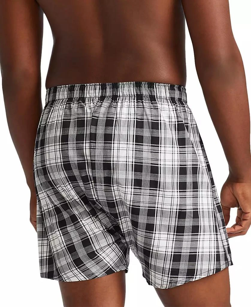 商品Ralph Lauren|Men's 3 Pack Classic Woven Cotton Boxers,价格¥376,第2张图片详细描述