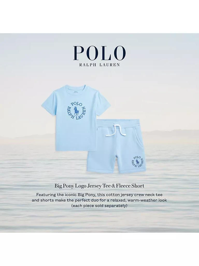 商品Ralph Lauren|Little Boy's & Boy's Logo Sweat Shorts,价格¥139,第4张图片详细描述