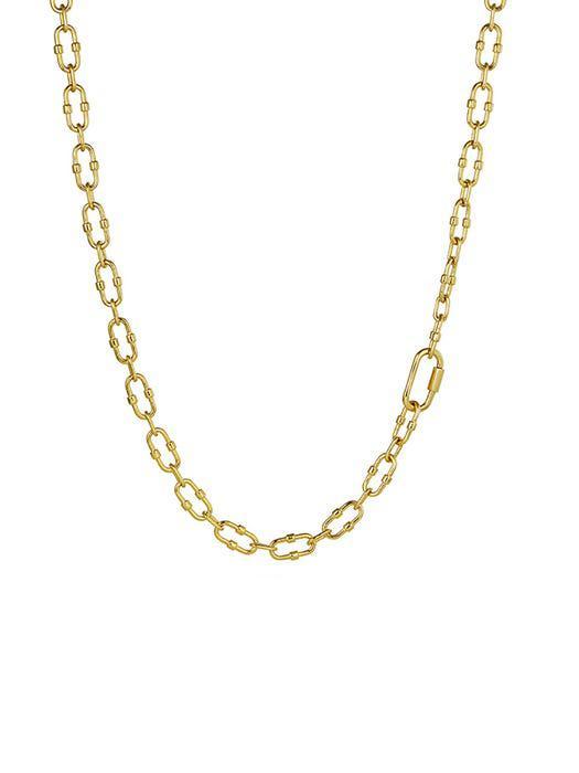 商品hyeres-lor|Shackle Screw Chain Necklace Yellow_HL6N23516Y9450,价格¥2221,第1张图片