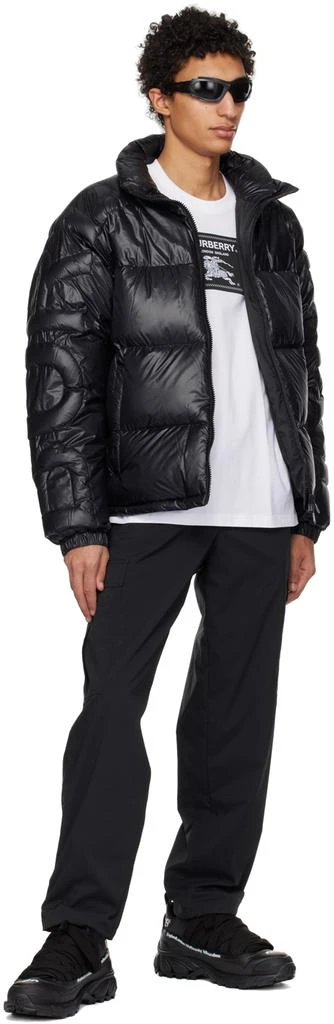 商品Burberry|Black Quilted Down Jacket,价格¥22068,第4张图片详细描述