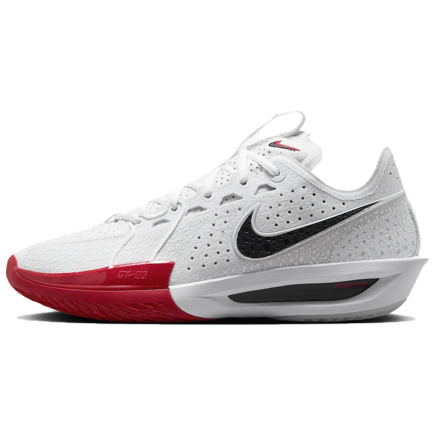 商品[国内直发] NIKE|Air Zoom G.T. Cut 3 舒适轻盈 低帮 篮球鞋 男女同款 白红色,价格¥1452,第1张图片