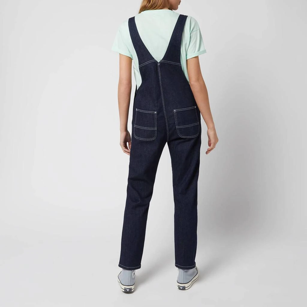 商品Carhartt|Carhartt WIP Women's Contract Stitching Bib Overall - Blue,价格¥714,第2张图片详细描述