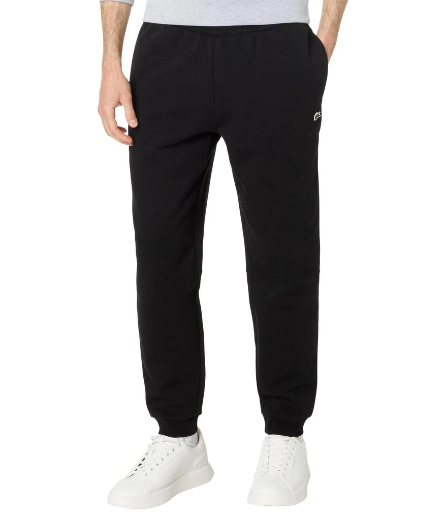 商品Lacoste|Essentials Fleece Sweatpants with Ribbed Ankle Opening,价格¥854,第1张图片