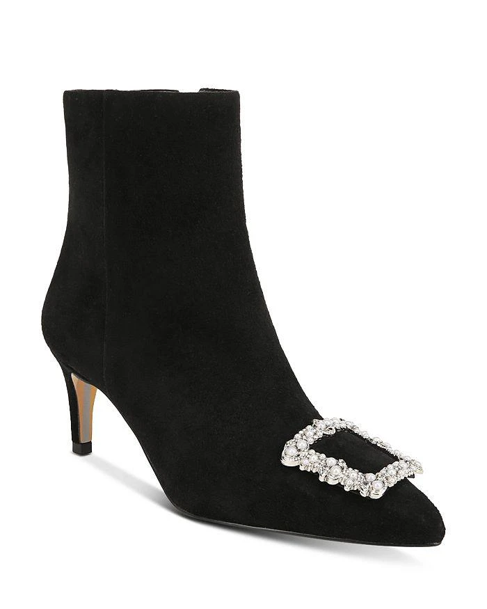 商品Sam Edelman|Women's Ulissa Luster Embellished High Heel Boots,价格¥983,第1张图片