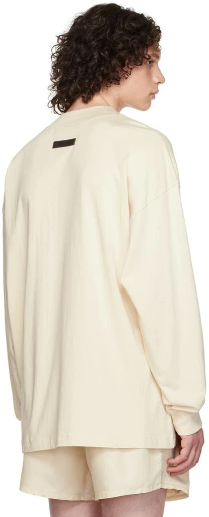商品Essentials|Off-White Cotton Long Sleeve T-Shirt,价格¥274,第3张图片详细描述