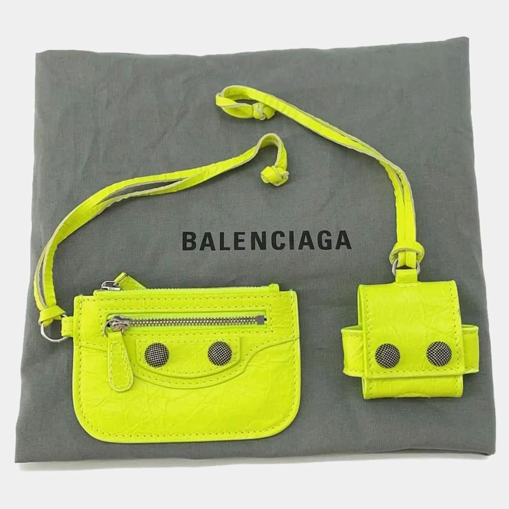 Balenciaga Yellow Lambskin Le Cagole Men's Shoulder Bag 商品