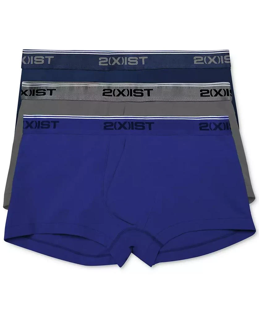 商品2(x)ist|Men's Cotton Stretch 3 Pack No-Show Trunk,价格¥329,第1张图片