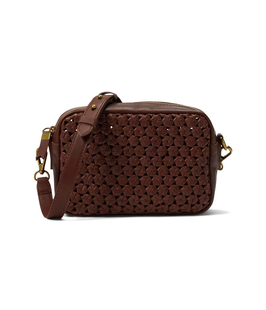 商品Madewell|Transport Camera Bag - Leather Crochet,价格¥1228,第1张图片