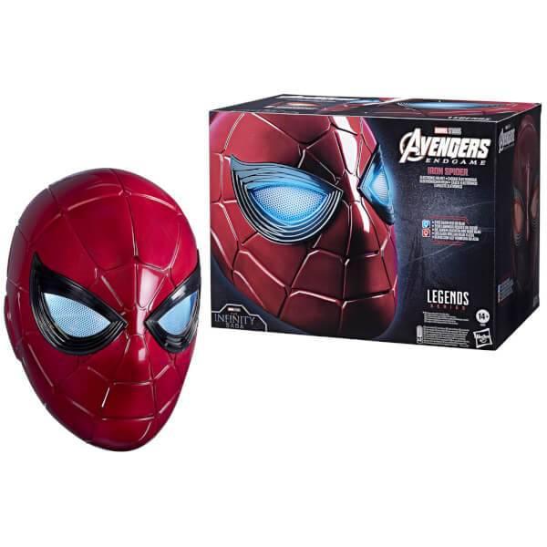 商品Hasbro|Hasbro Marvel Legends Series Spider-Man Iron Spider Electronic Helmet Replica,价格¥739,第1张图片