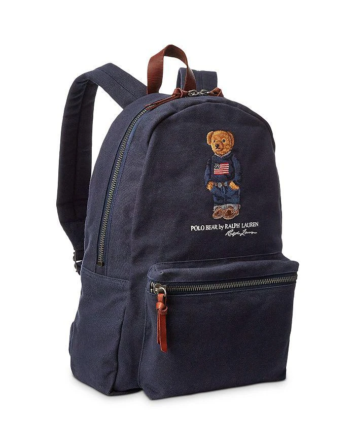 商品Ralph Lauren|Polo Bear Canvas Backpack,价格¥1252,第2张图片详细描述