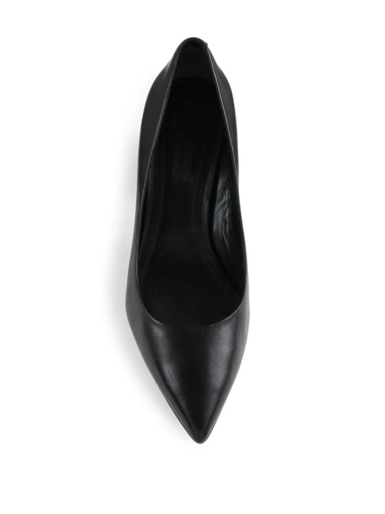 商品Alexander Wang|Alexander Wang - Simona Tilt-Heel Leather Point Toe Pumps,价格¥3939,第5张图片详细描述