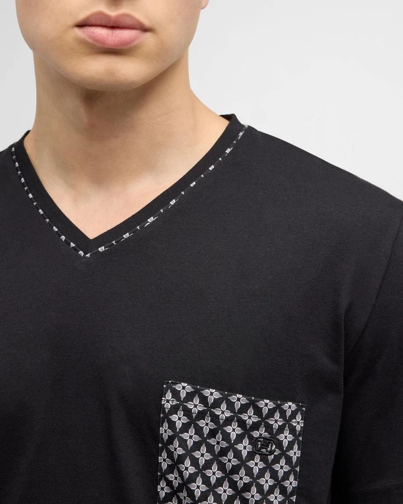 商品HOM|Men's Vince Patterned Short Pajama Set,价格¥722,第5张图片详细描述