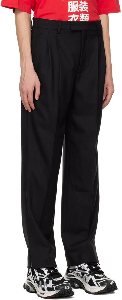 商品VTMNTS|Black Pleated Trousers,价格¥2549,第2张图片详细描述