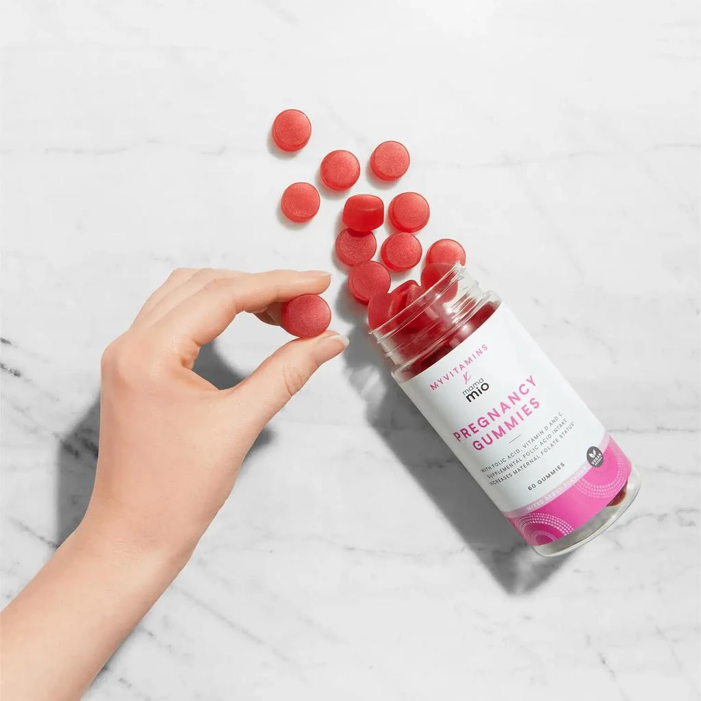 商品Mama Mio|Mama Mio Pregnancy Gummies, Mixed Berry, 60 Gummies,价格¥150,第3张图片详细描述
