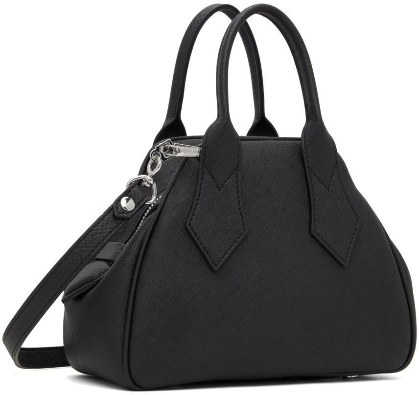 商品Vivienne Westwood|Black Small Yasmine Top Handle Bag,价格¥3082,第5张图片详细描述