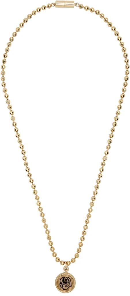 商品Givenchy|Gold Chito Pendant Necklace,价格¥1914,第1张图片