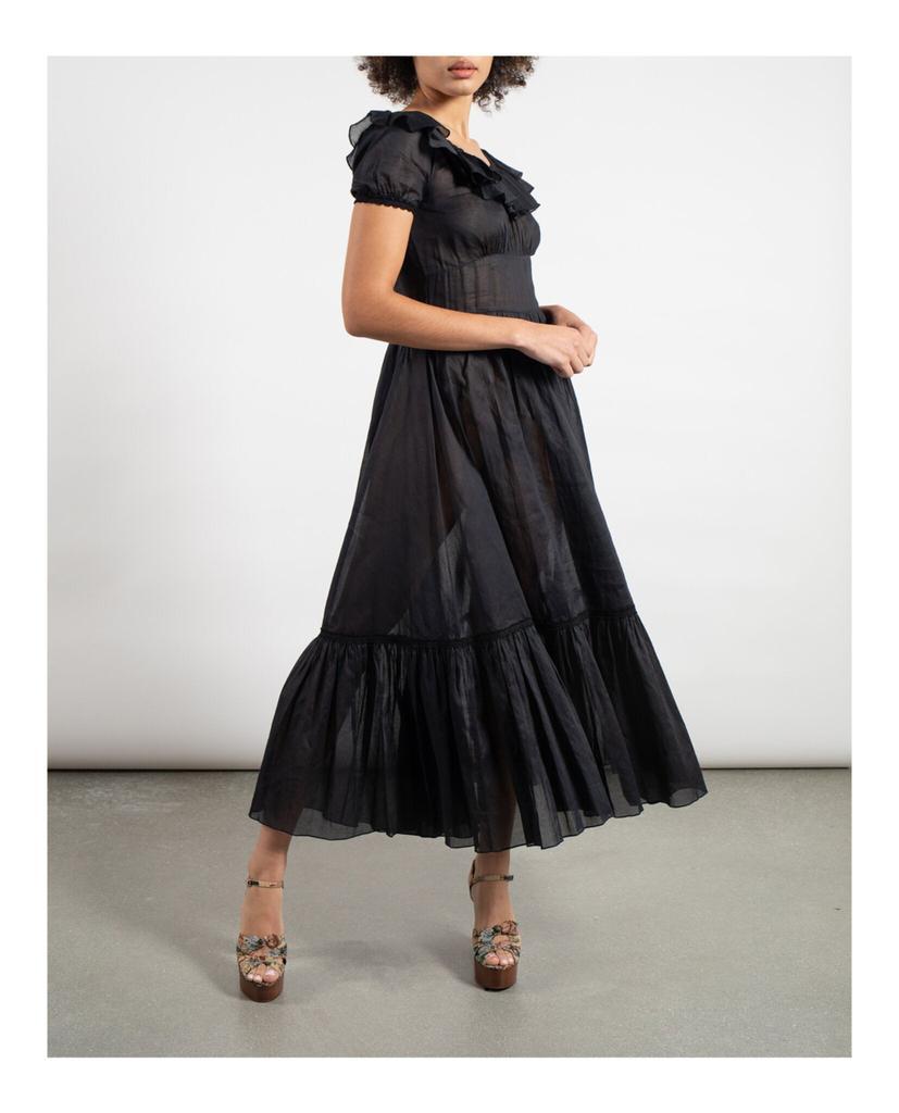 商品Yves Saint Laurent|Ruffled Maxi Dress,价格¥10082,第4张图片详细描述