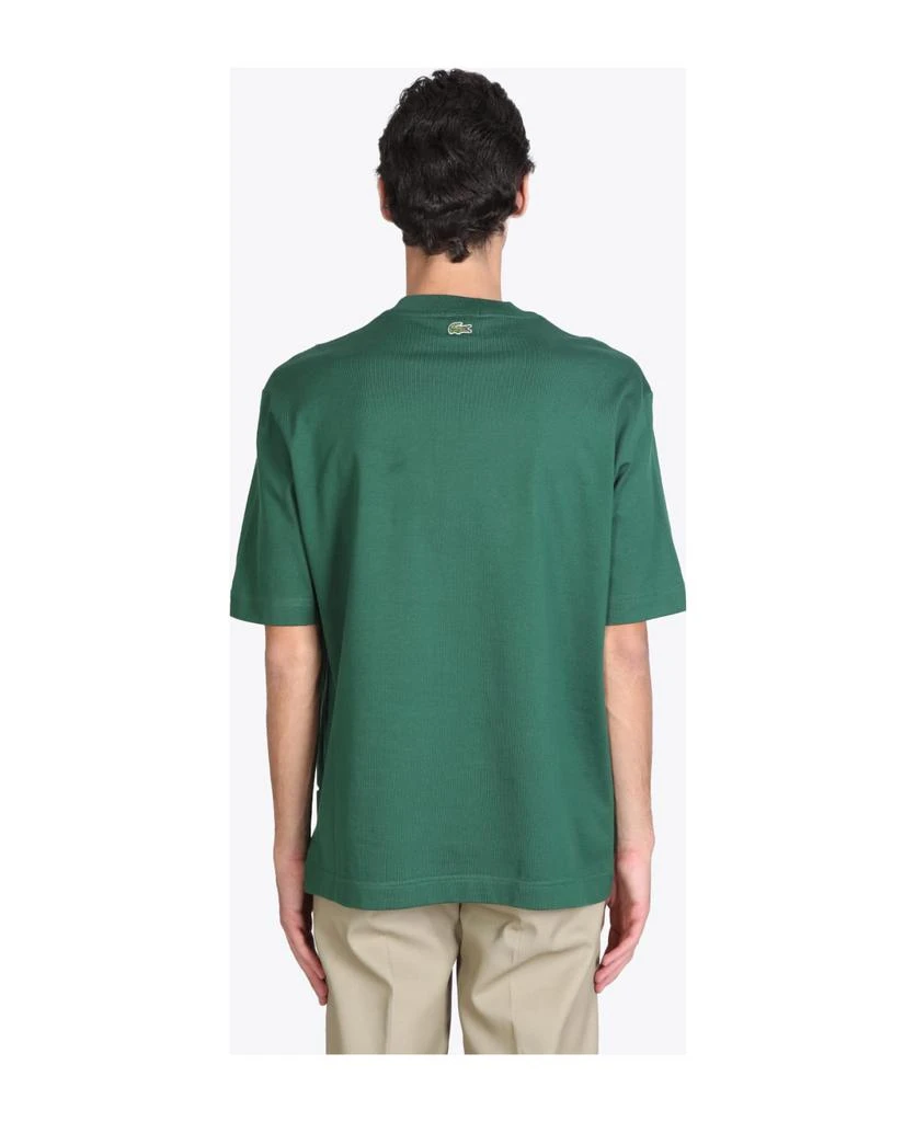 商品Lacoste|Lacoste T-shirt Green Cotton Oversized T-shirt With Big Crocodile Patch.,价格¥685,第2张图片详细描述