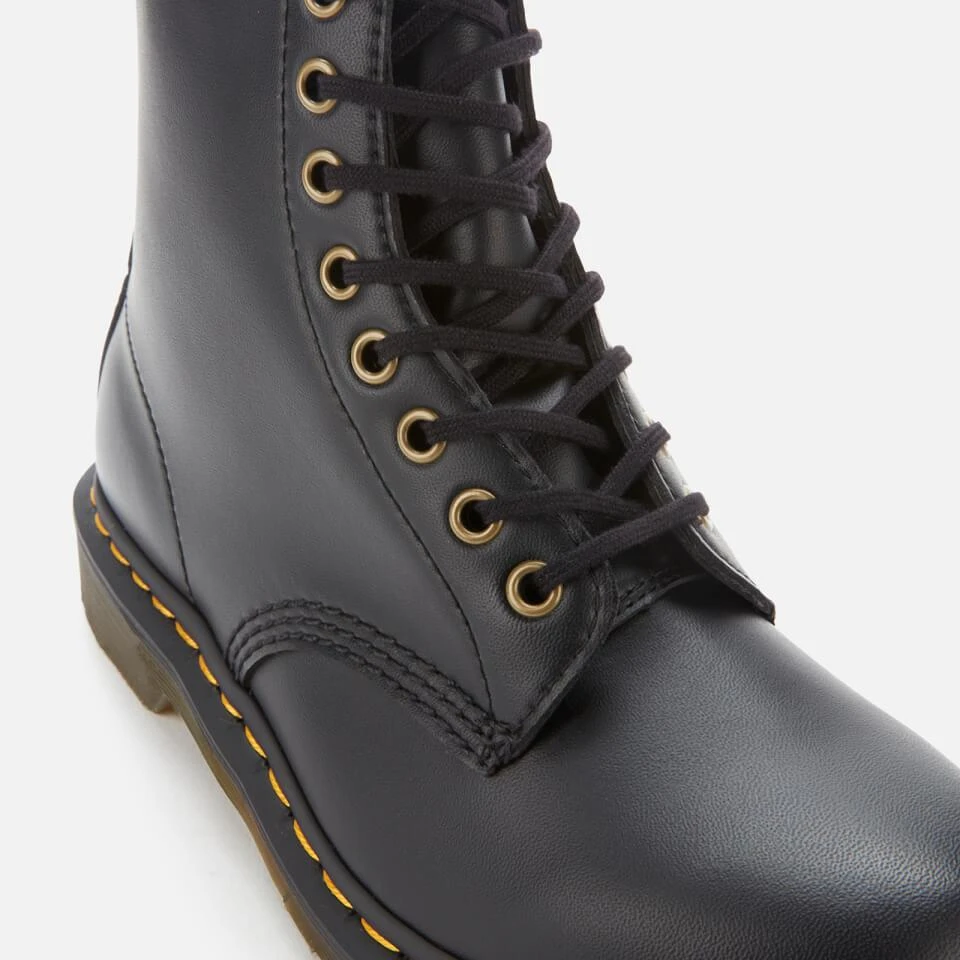 商品Dr. Martens|DR. MARTENS VEGAN 1460 8-EYE BOOTS - BLACK,价格¥1677,第4张图片详细描述