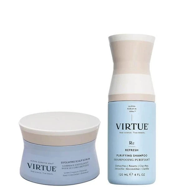 商品VIRTUE|VIRTUE Purifying and Exfoliating Scalp Duo,价格¥633,第1张图片