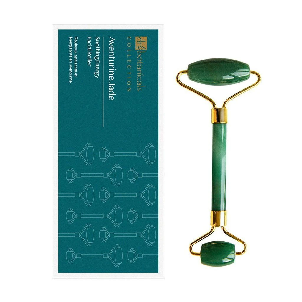 商品Dr. Botanicals|Aventurine Jade Soothing Energy Facial Rollers (Gold Metal Handle),价格¥215,第2张图片详细描述