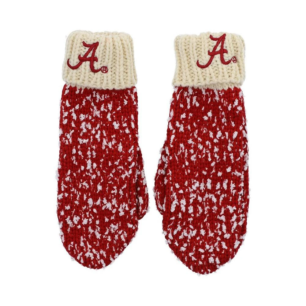 商品FOCO|Men's Crimson Alabama Crimson Tide Confetti Cream Mittens,价格¥150,第1张图片