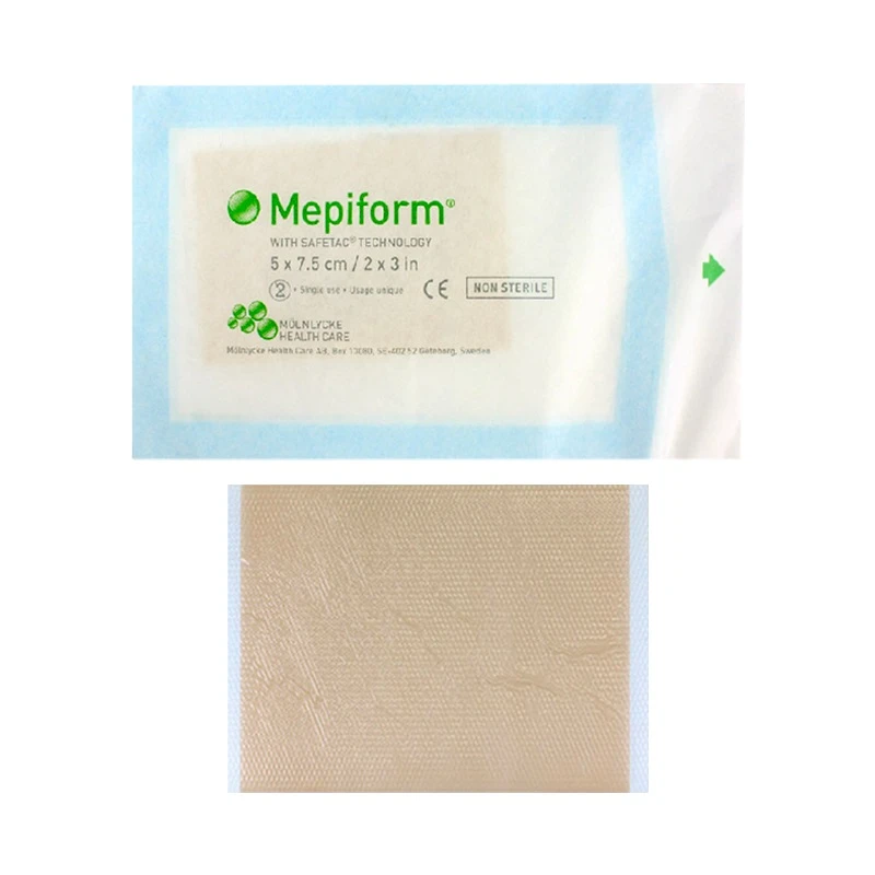 商品Mepiform|瑞典进口美皮护Mepiform增生硅凝胶祛疤贴5*7.5cm,价格¥124,第1张图片