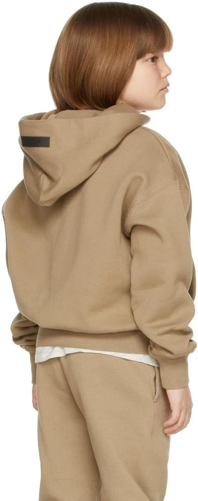 商品Essentials|Kids Tan Fleece Hoodie,价格¥325,第4张图片详细描述